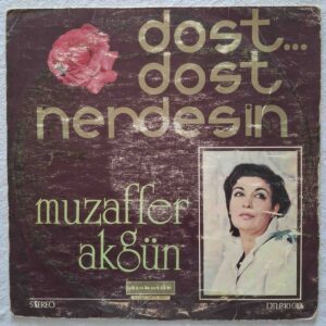 Muzaffer AKGÜN - Dost Dost Neredesin - DİSKOTÜR DTLP 10010 - Türkiye