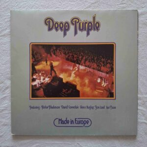 Deep PURPLE - Made In Europe - PURPLE 1C 062-98 181 - Almanya 1976