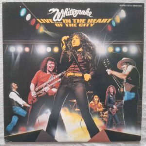 WHITESNAKE - Live - In The Heart Of The City - POLYDOR 28MM 0005 - Japonya 1980