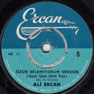 Ali ERCAN - ERCAN 6 - Özür Dilemiyorum Senden - İyiler Kötüye Düşer