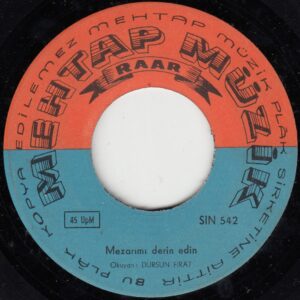 Dursun FIRAT - RAAR SIN 542-543 - Mezarımı Derin Kazın - Hasretim Vatana - Alman Baskı