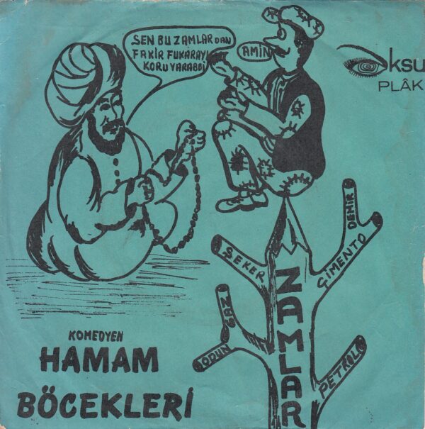 Sadece Plak Kapağıdır! - Hamam BÖCEKLERİ - AKSU Plak