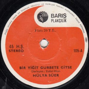 Hülya SÜER - BARIŞ 105 - Bir Yiğit Gurbete Gitse - Bahri İLHAN - Ahmet BAYATOĞLU