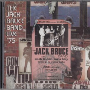 The Jack BRUCE Band - Live '75 - POLYDOR 065 607-2 - İngiltere 2003