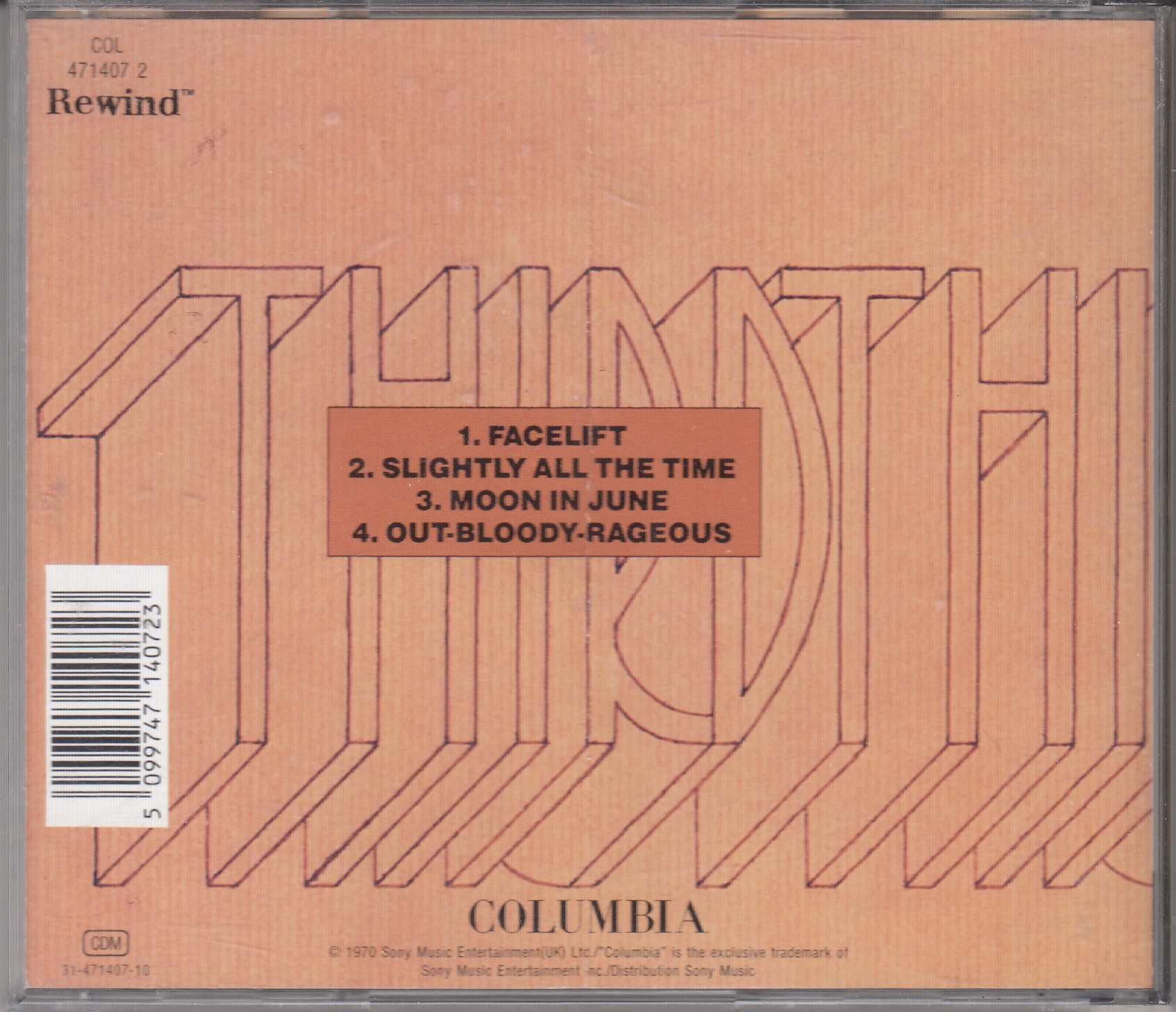 Soft MACHINE - The Peel Sessions - STRANGE FRUIT SFRCD201 - İngiltere 1990 - 2CD - Görsel 2