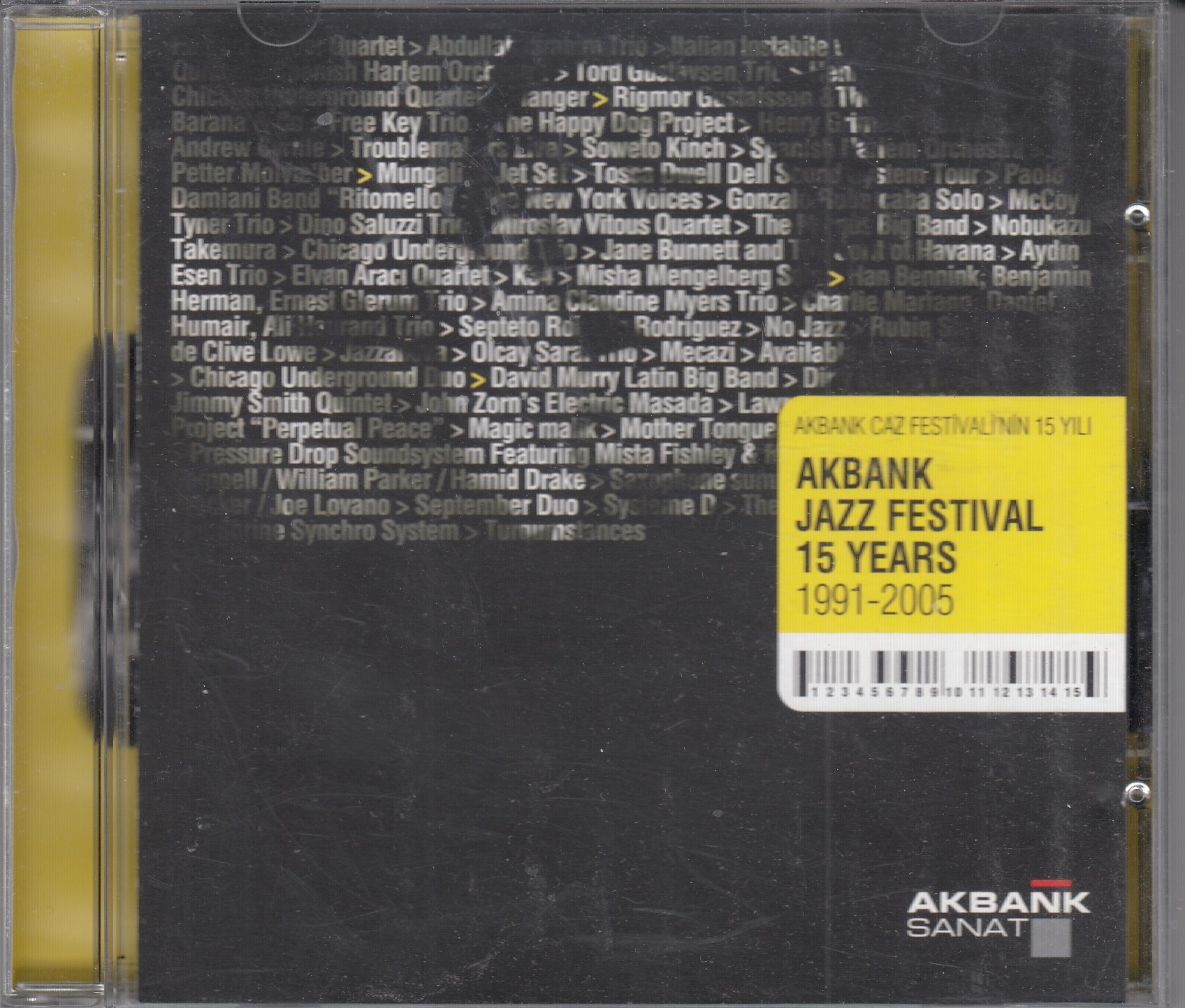 KARMA - VARIOUS - Akbank Caz Festivali 1991-2005 - RH Pozitif RH005 - TR 2005