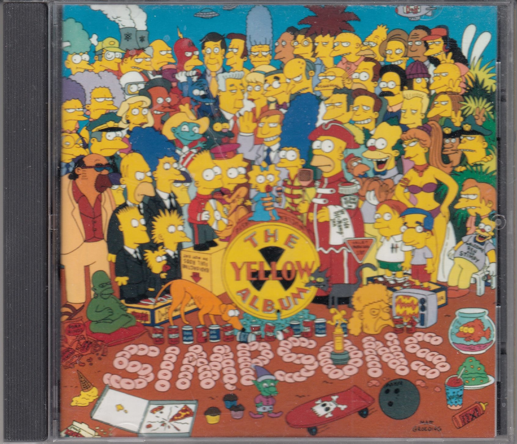 The SIMPSONS - The Yellow Album - GEFFEN Records GED 24480 - EU 1998