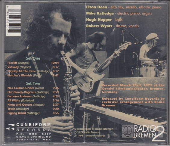 Soft MACHINE - Virtually - CUNEIFORM RUNE 100 - Amerika 1998 - Görsel 2