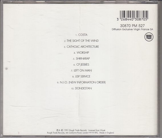 Robert WYATT - Dondestan - ROUGH Trade 30870 - İngiltere 1991 - Görsel 2