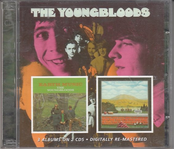 The YOUNGBLOODS - The Youngbloods/ Earth Music/ Elephant Mountain - BGO Records BGOCD741 - İngiltere 2007 - 2CD