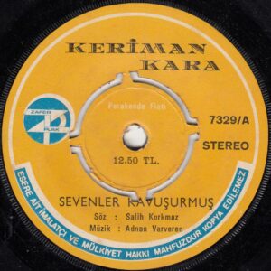 Keriman KARA - ZAFER 7329 - Sevenler Kavuşurmuş - Beni Baştan Atamıyorsun - Adnan VARVEREN - Salih KORKMAZ