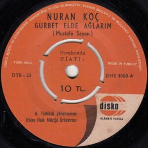 Nuran KOÇ - DİSKO DHS 3008 - Gurbet Elde Ağlarım - Aradım Bulamadım Kalbime Giden Yolu - Mustafa SAYAN - A. SAYAN