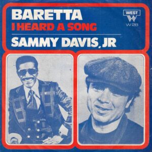 Sammy DAVIS Jr. - WEST W 28 - Baretta - I Heard a Song - Türk Baskı 1978