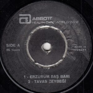 TANITIM Plağı (ABBOTT) - FONEX - Erzurum Baş Barı - Maçka Sıkzara Oyun Havası - Tavas Zeybeği - Silifke'nin Yoğurdu - EP