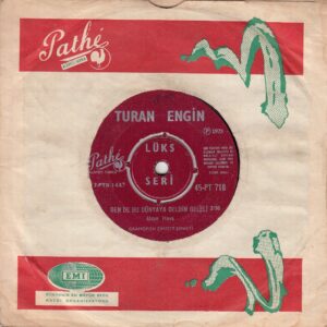 Turan ENGİN - PATHE 45-PT 718 - Uzun İnce Bir Yoldayım - Ben de Bu Dünyaya Geldim Geleli - Aşık VEYSEL - Aşık Halil YILDIZ