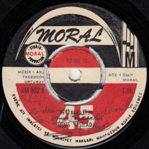 Ulus YEŞİLADA - MORAL SM 002 - Sürgün - Gönlümdeki Aşkın - Tacettin ORTURAY - Ümit MORAL - Behiç ALTINDAĞ Ork.
