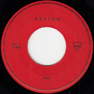 Zeki MÜREN - ADATON Tem.28 - Ayşe - Küskünüm Feleğe - Alman Baskı
