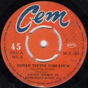 Ziynet SÖNMEZ - Hasan ALİ - CEM MGZ-585 - Horan Teptim Yoruldum - Çayırlardan Aşağı